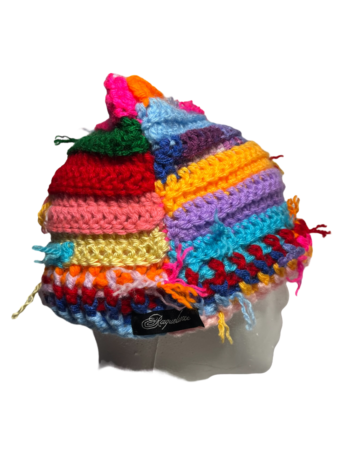 Scrap Yarn Cat Beanie