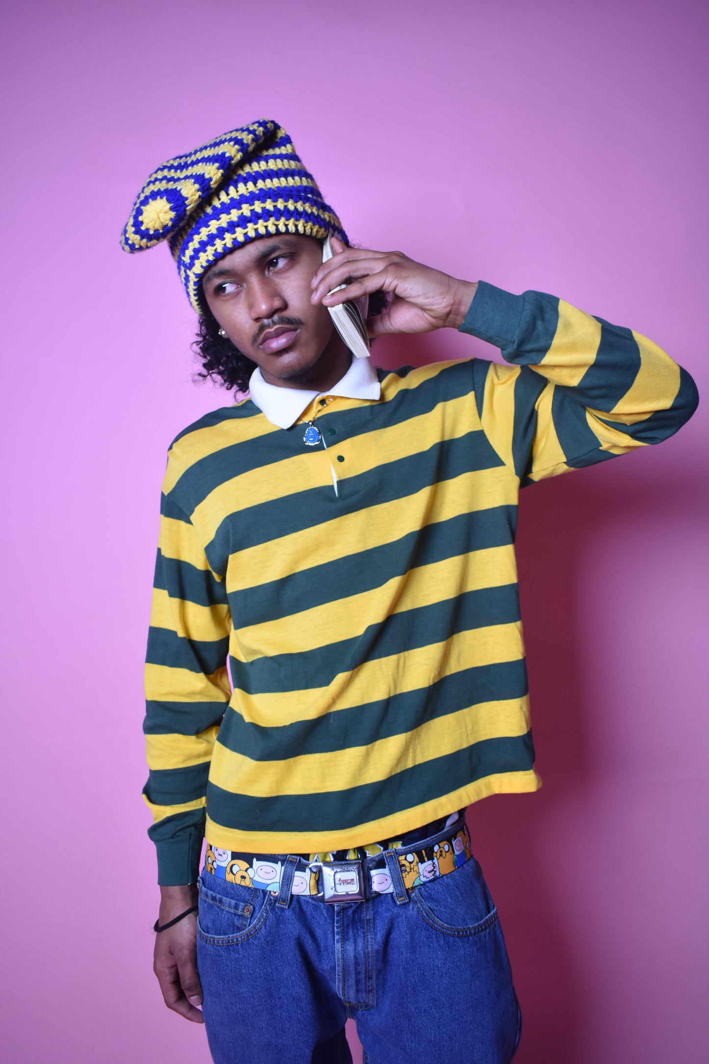 Stripes Slouchy Beanie