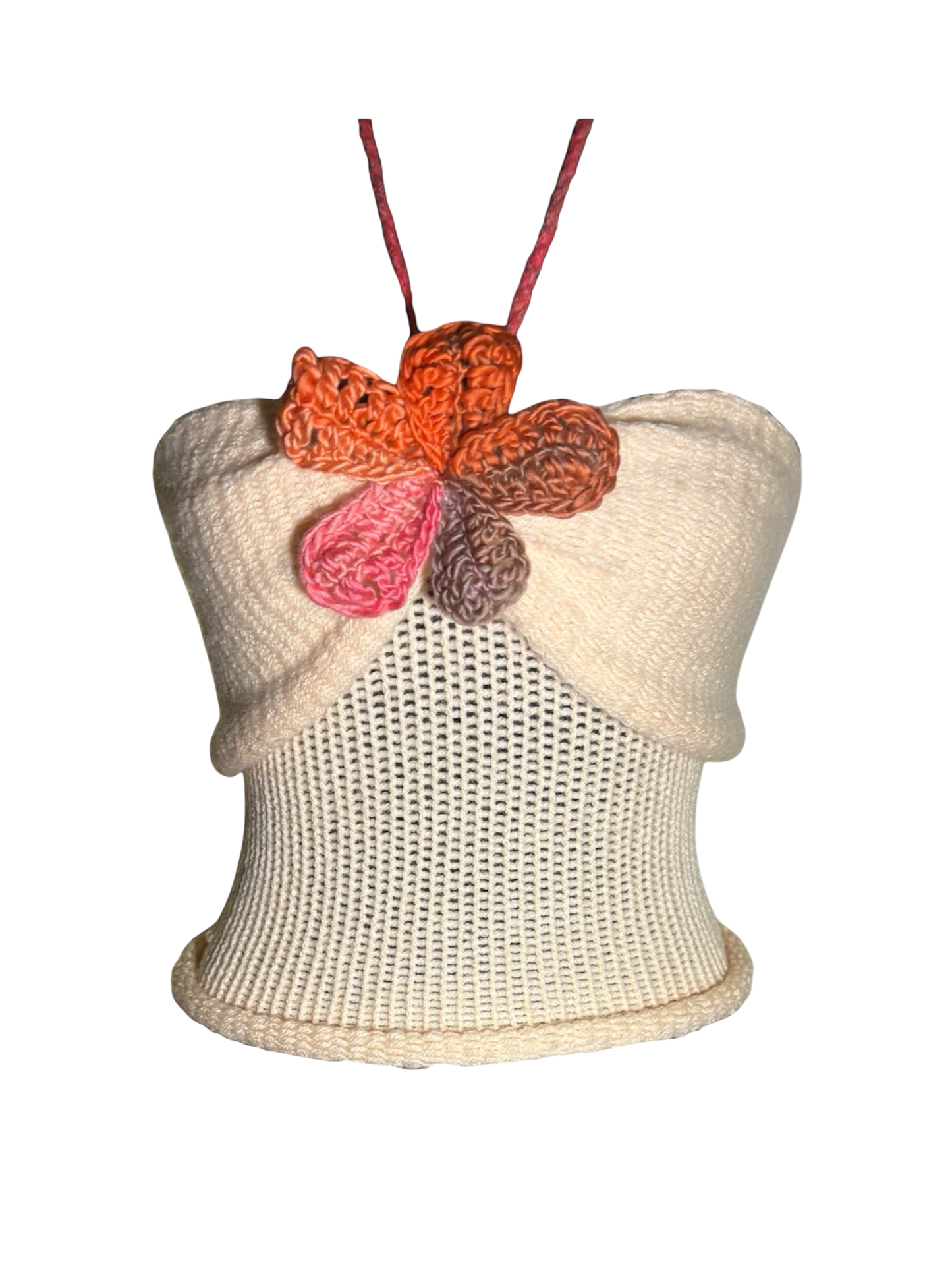 Knit Flower Top