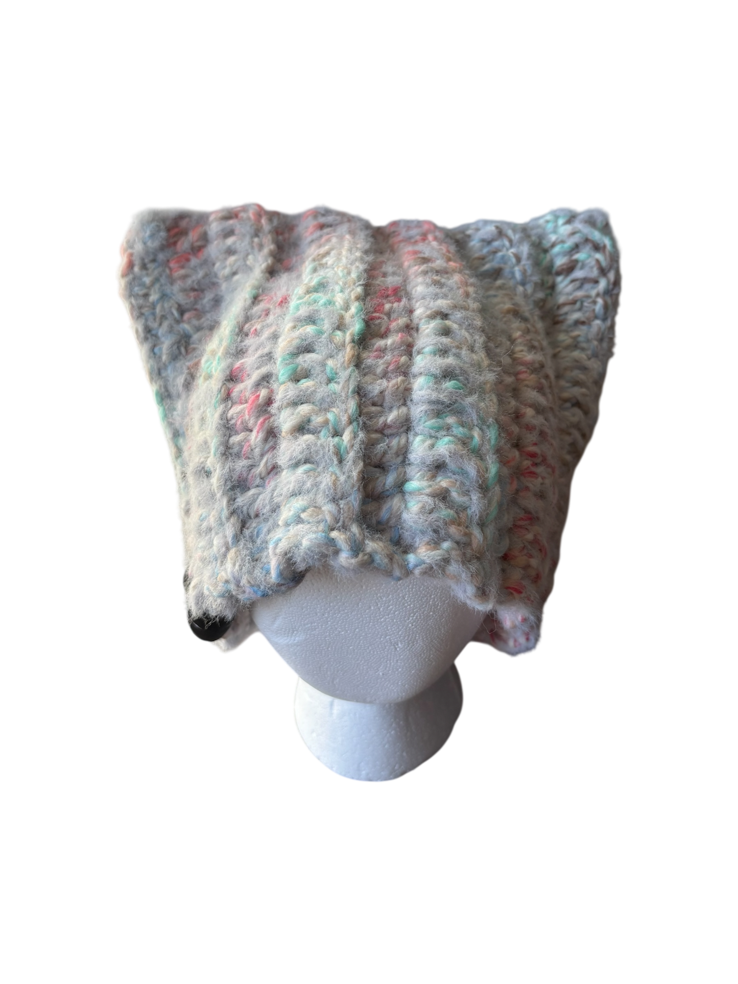 Cotton Candy Cat Beanie
