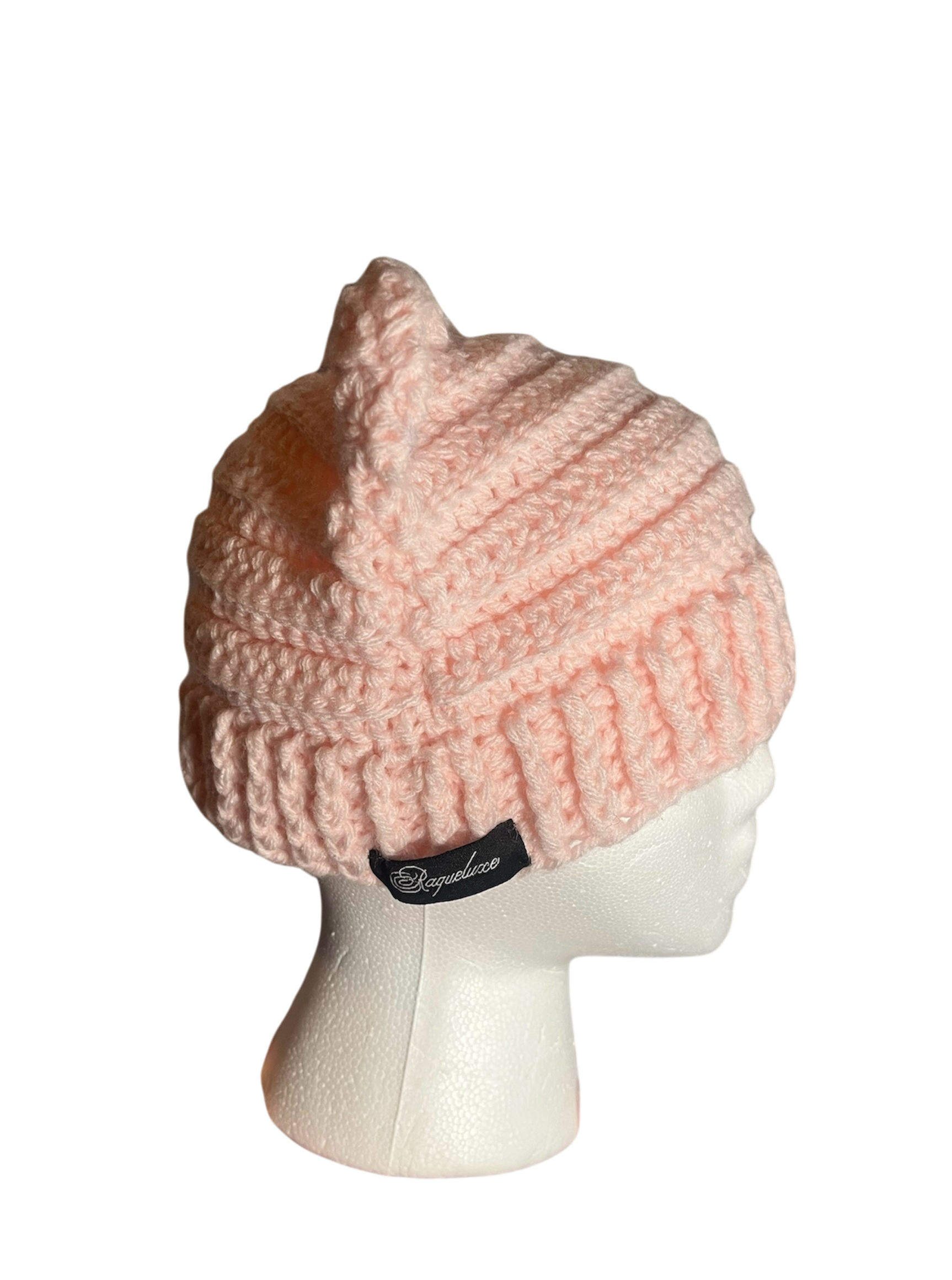 Bunny Beanie Hats for Women Cute Rabbit Beanie Crochet Hats