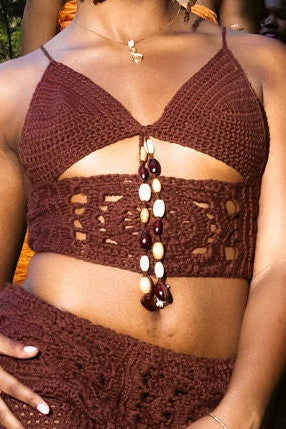 Boho Beaded Top