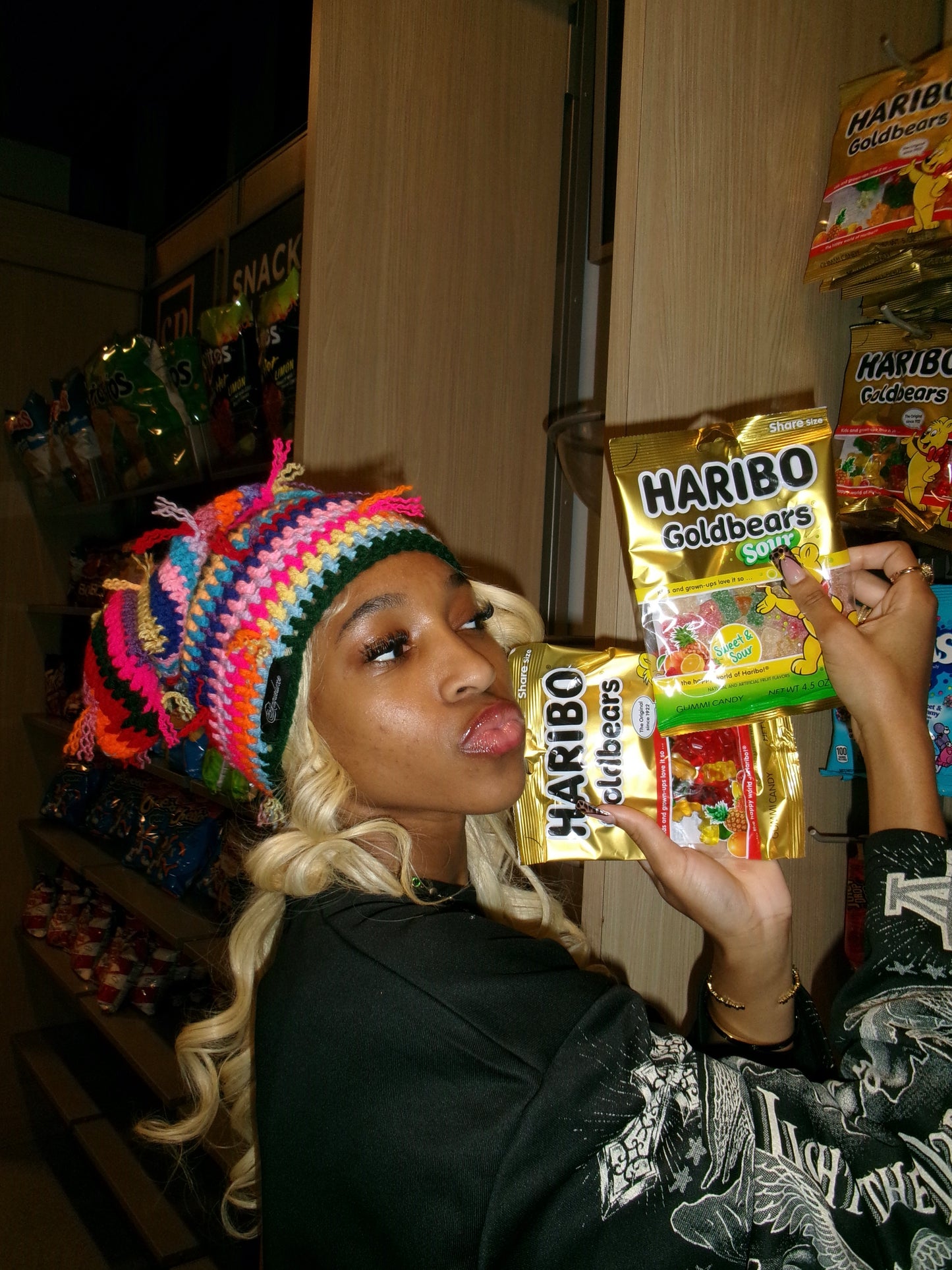 Scrap Yarn Slouchy Beanie