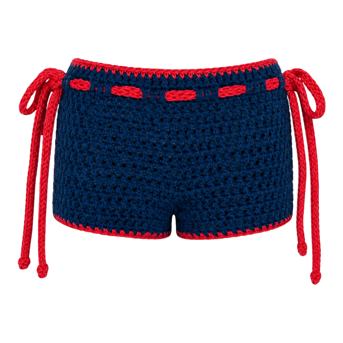 Game Day Crochet Shorts
