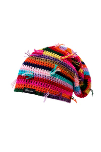 Gorro holgado de hilo de desecho