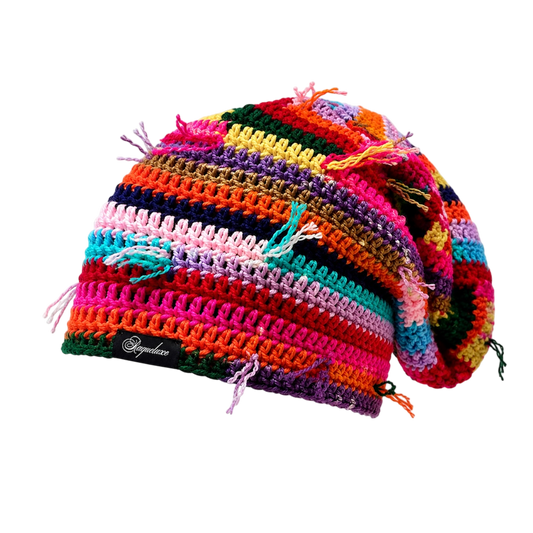 Scrap Yarn Slouchy Beanie