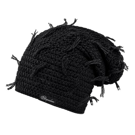 Distressed Slouchy Beanie