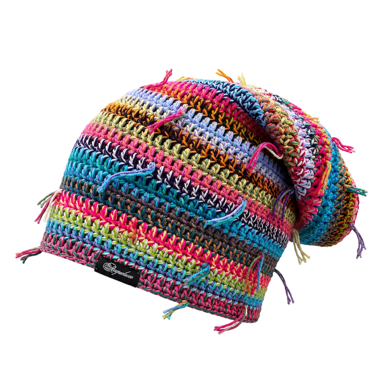 Multi-Color Slouchy Beanie