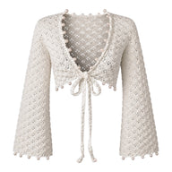 Pearl Tie Top