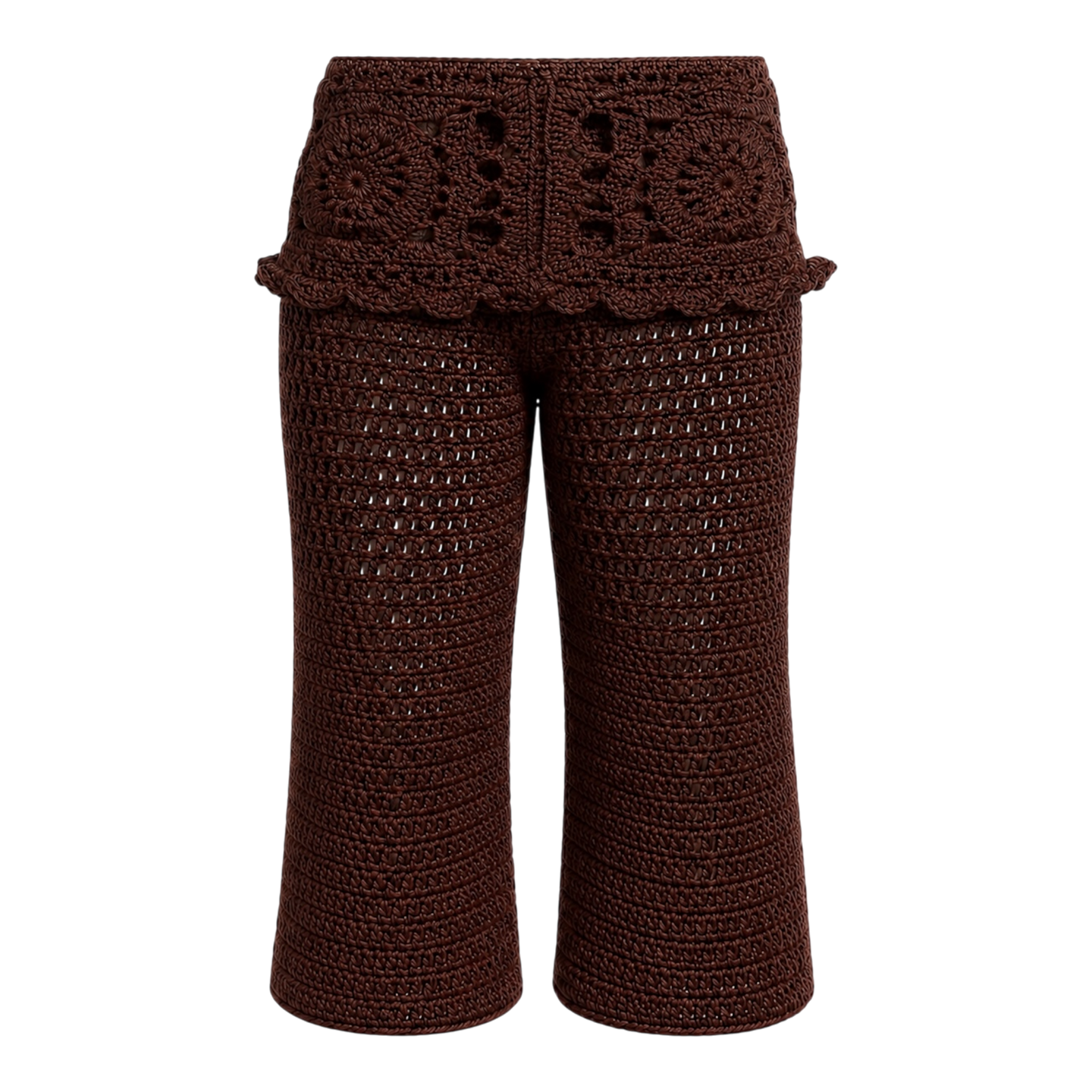 Boho Fold Over Capri