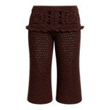 Boho Fold Over Capri