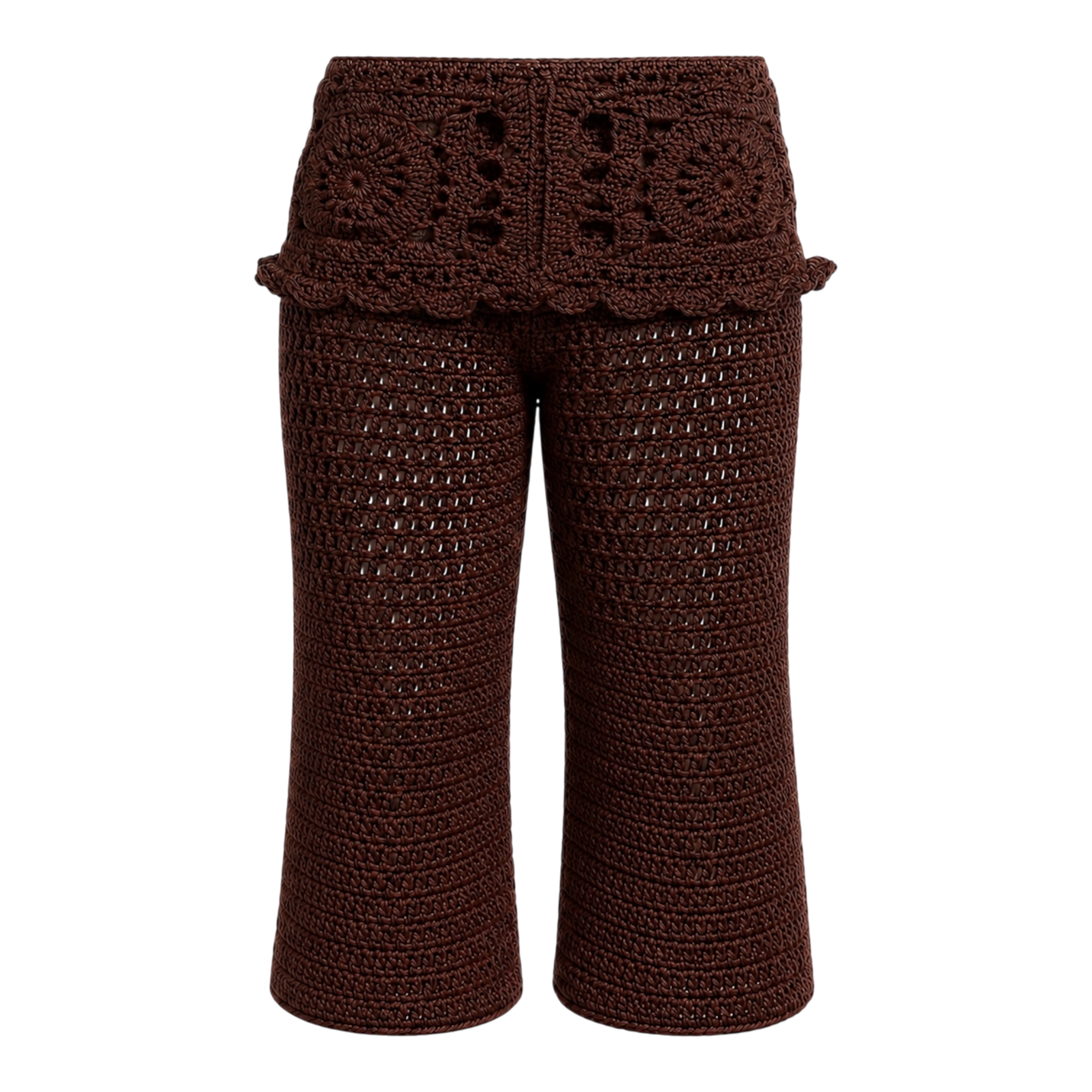 Boho Fold Over Capri
