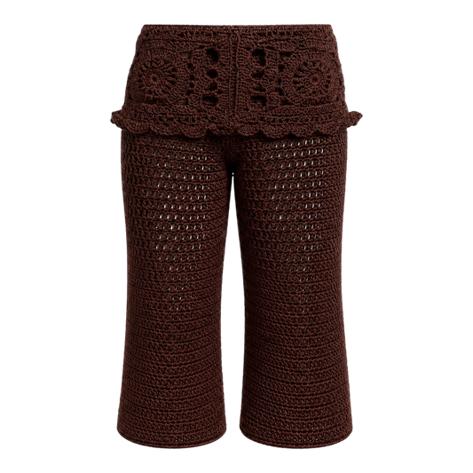 Boho Fold Over Capri